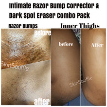 Load image into Gallery viewer, Intimate Razor Bump Corrector & Dark spot Eraser Combo
