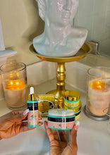 Load image into Gallery viewer, HS Bundle (Hidradenitis suppurativa)- Dark Spot Eraser, Turmeric Lip scrub, Razor Bump Corrector, Turmeric Soap & Tea Tree Facial Cream