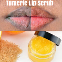 Load image into Gallery viewer, Turmeric Lip Scrub, Tea Tree Facial Cream &amp; Turmeric Brightening Soap Combo Pack
